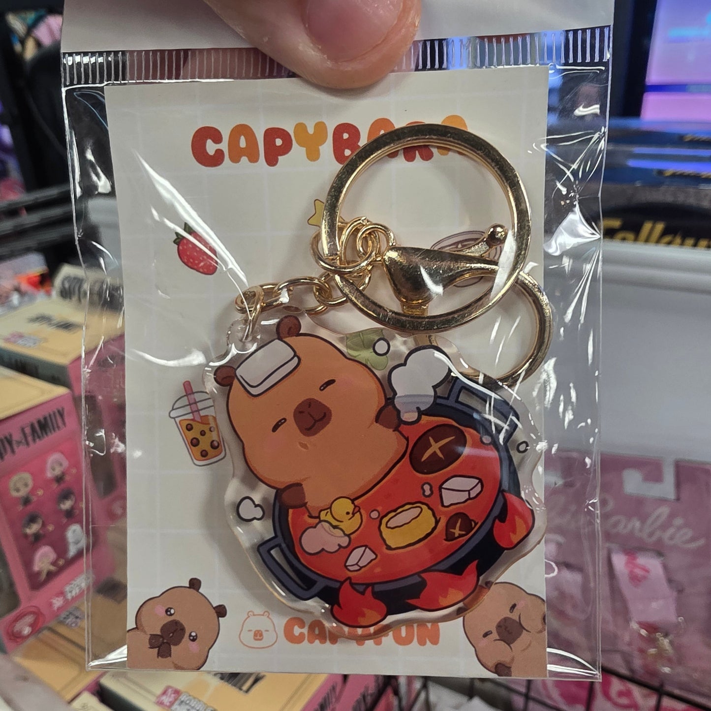 E Prize - Mystery Capybara KeyChain