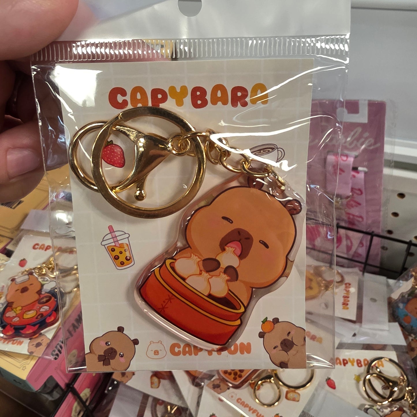 E Prize - Mystery Capybara KeyChain
