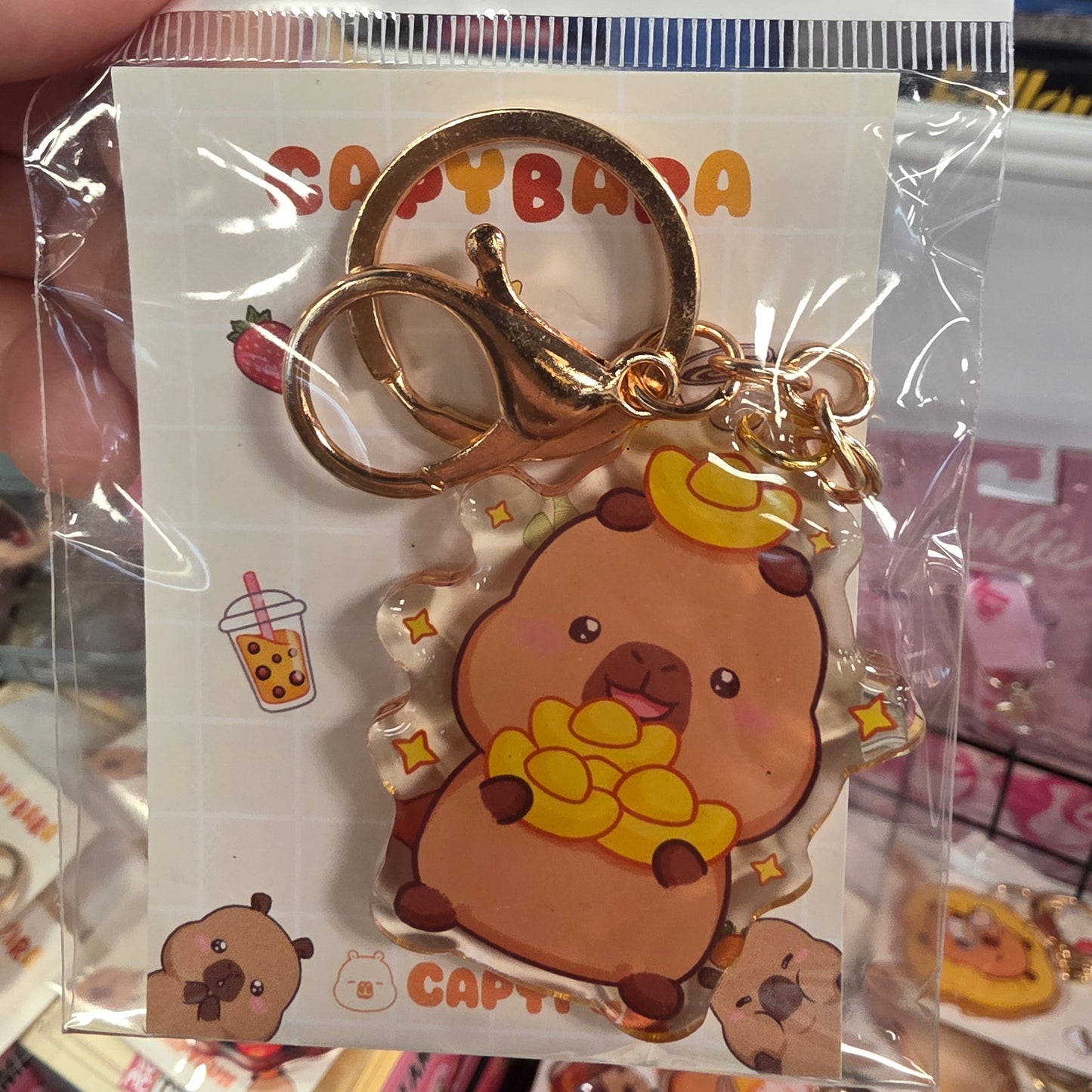 E Prize - Mystery Capybara KeyChain