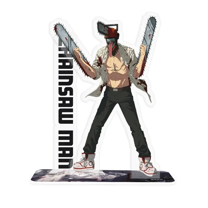 D Prize - Chainsaw Man - 4" Acryl® Acrylic Stand Model Figure