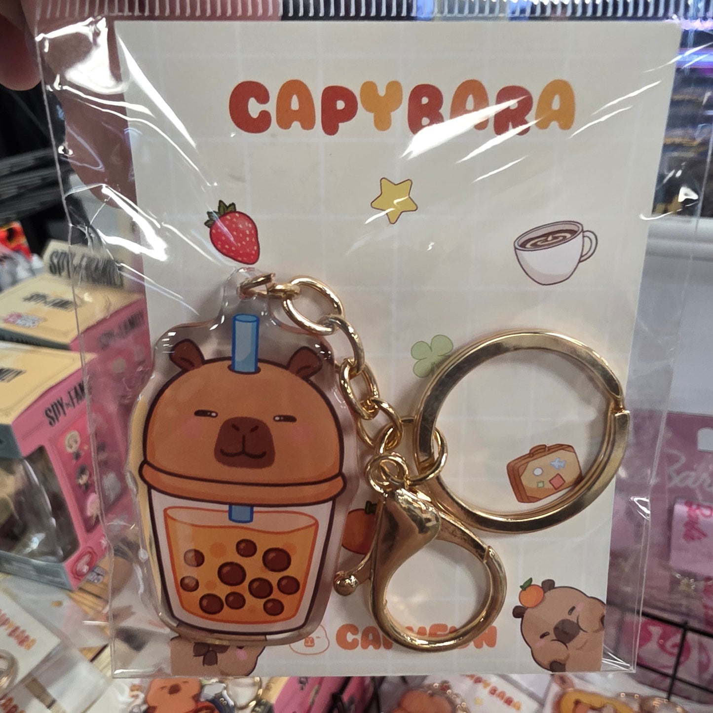 E Prize - Mystery Capybara KeyChain