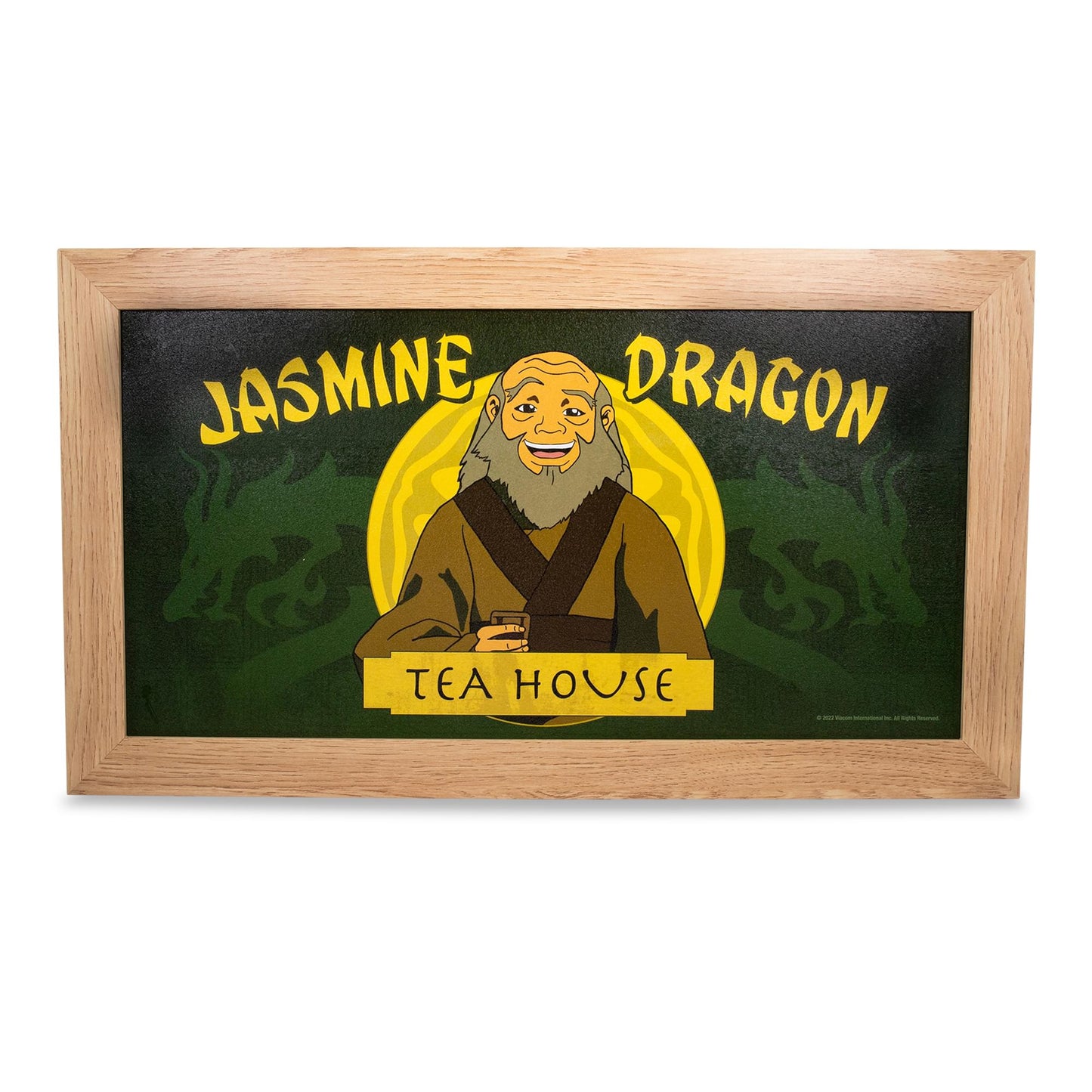 C Prize - Avatar Jasmine Dragon Tea House 10” X 18” Art