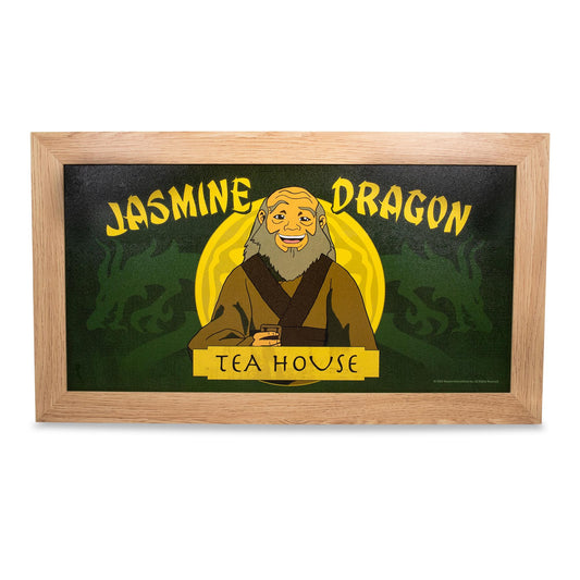 C Prize - Avatar Jasmine Dragon Tea House 10” X 18” Art