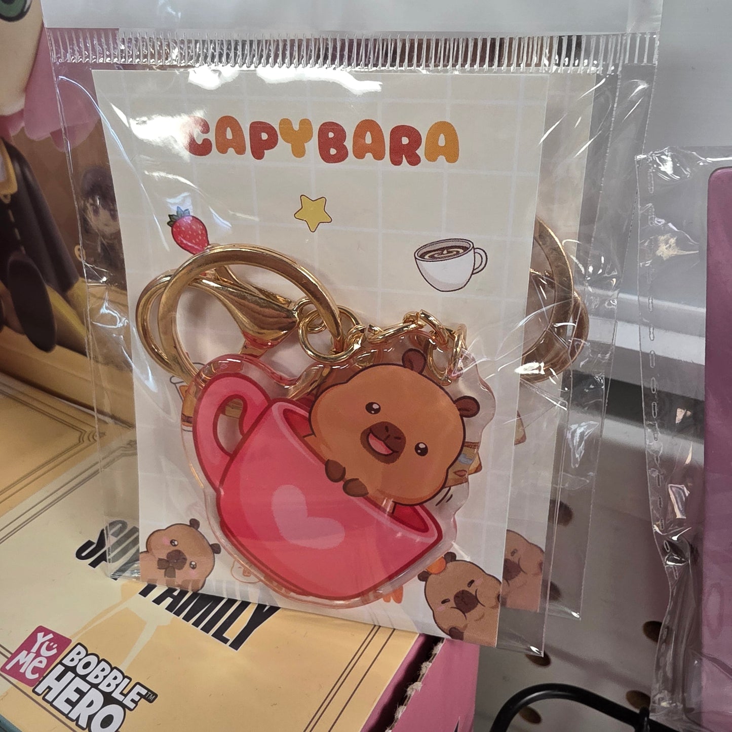 E Prize - Mystery Capybara KeyChain