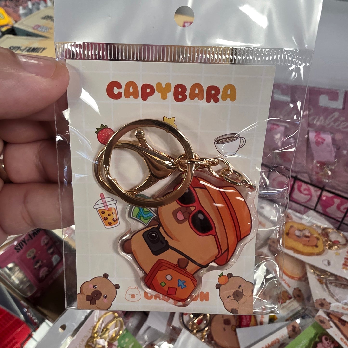 E Prize - Mystery Capybara KeyChain