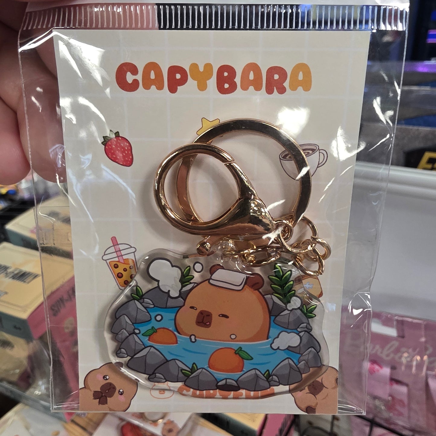 E Prize - Mystery Capybara KeyChain