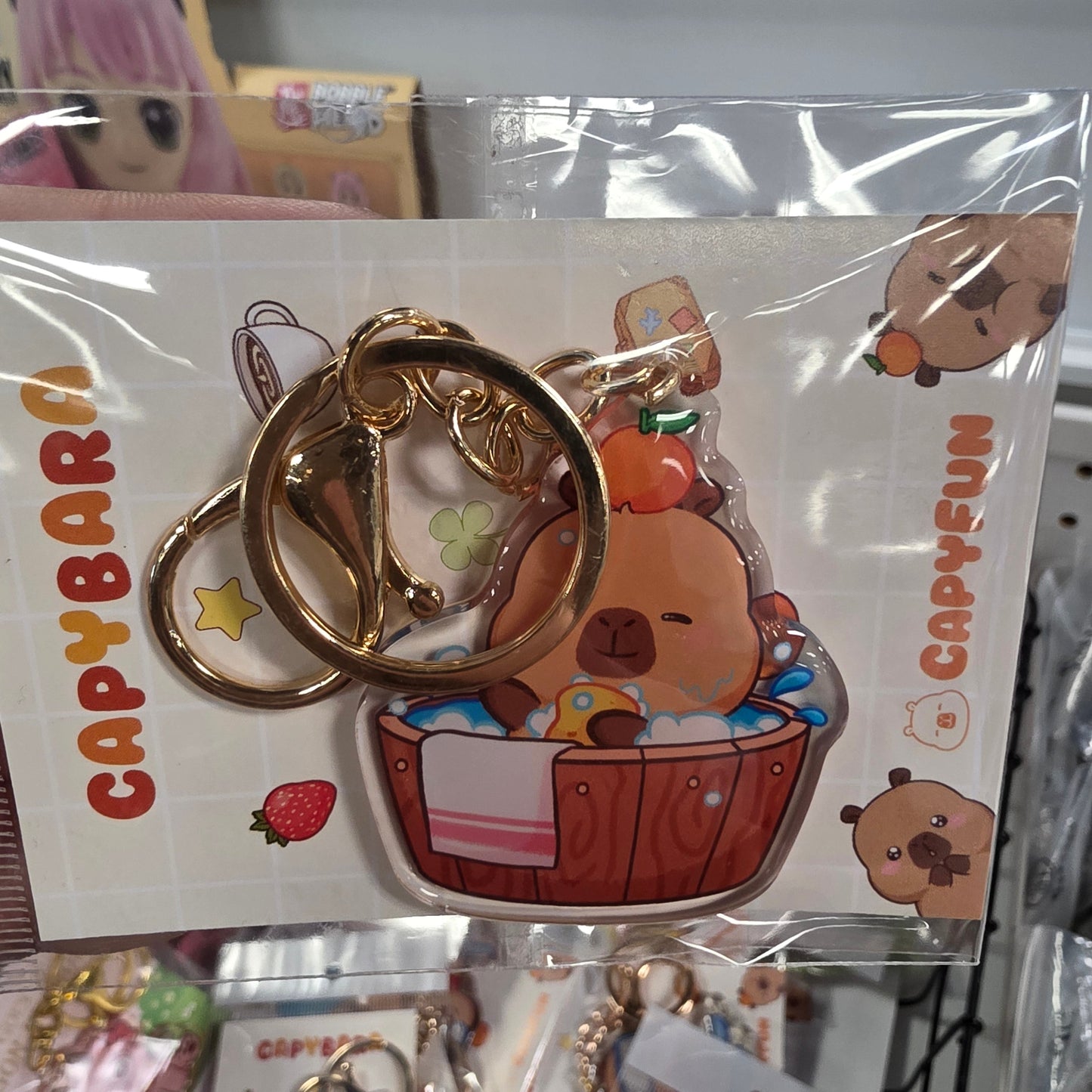 E Prize - Mystery Capybara KeyChain