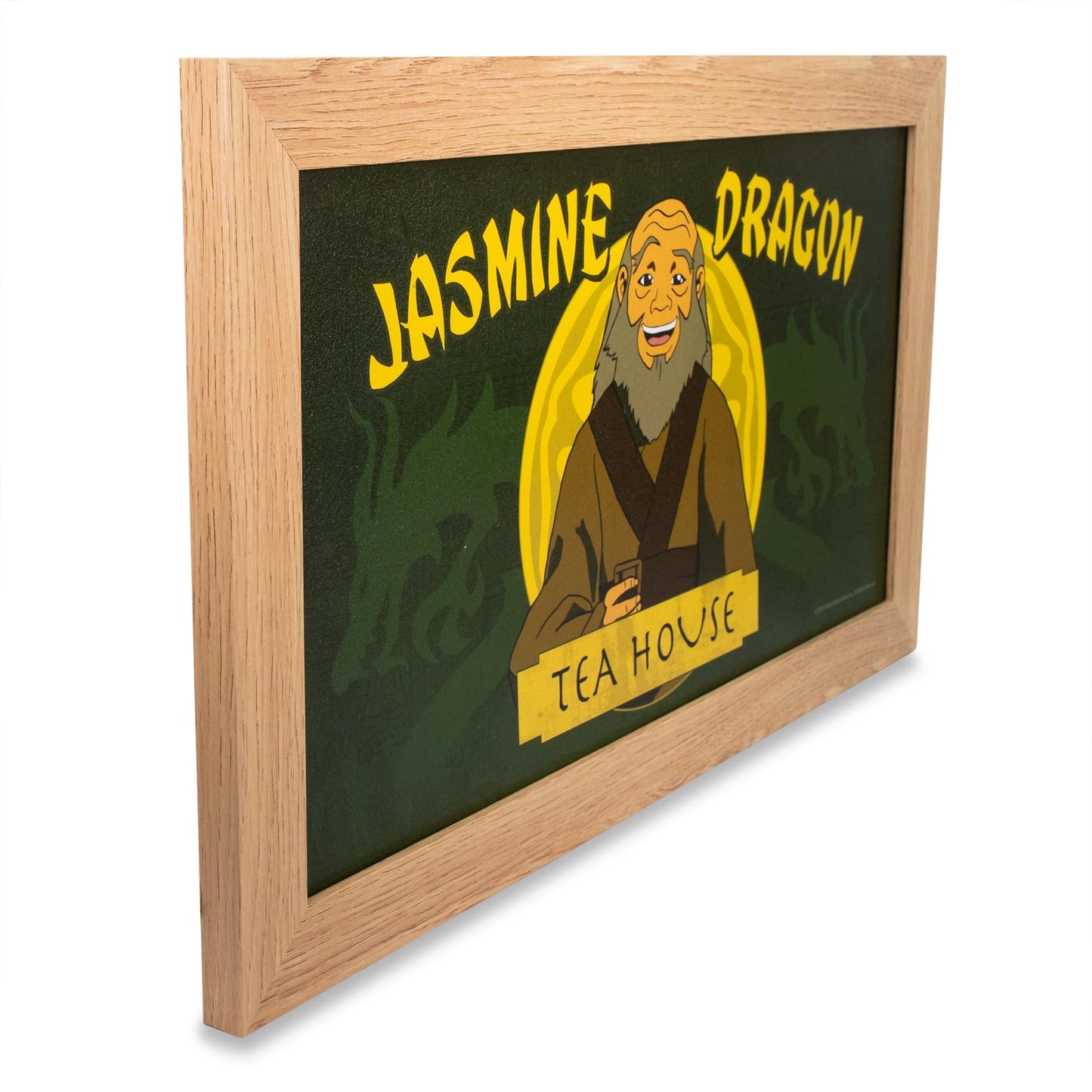 C Prize - Avatar Jasmine Dragon Tea House 10” X 18” Art