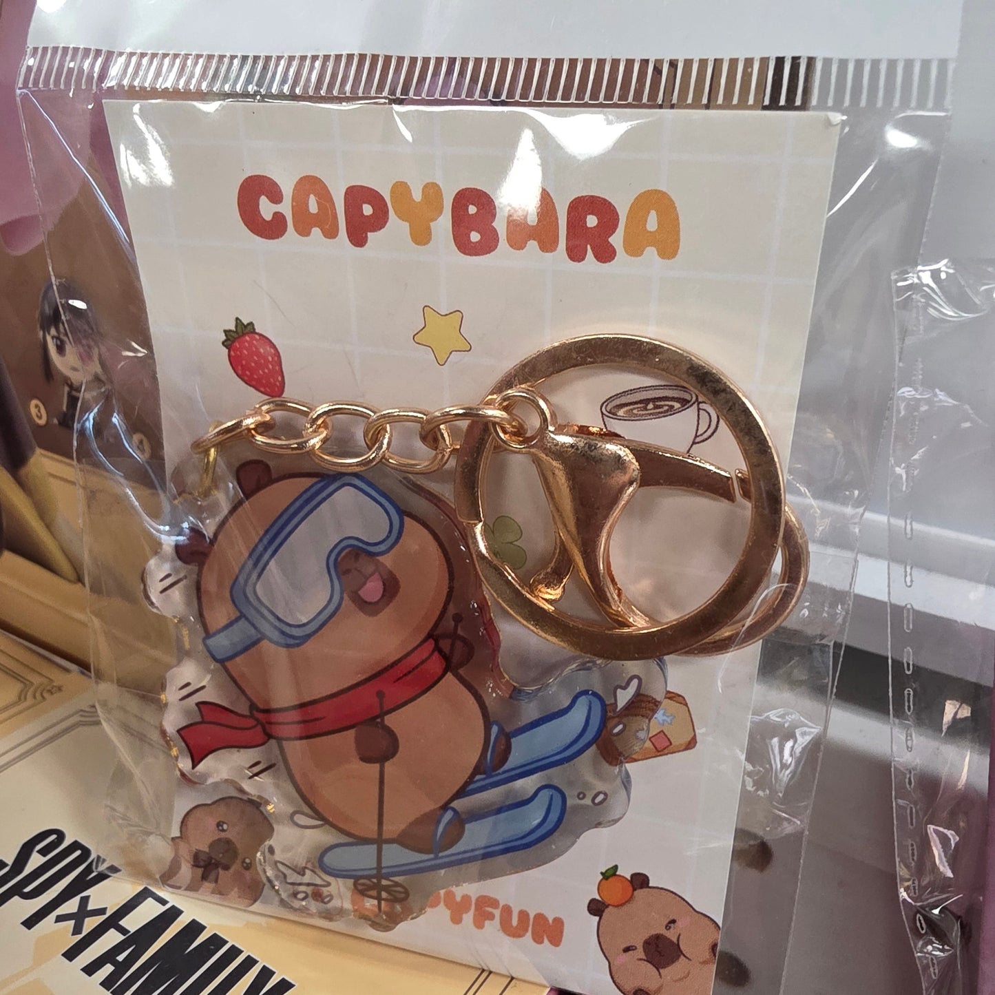 E Prize - Mystery Capybara KeyChain