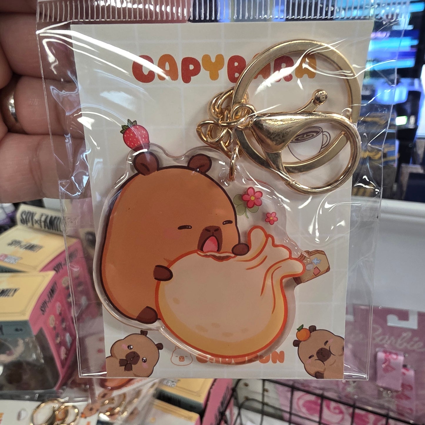 E Prize - Mystery Capybara KeyChain