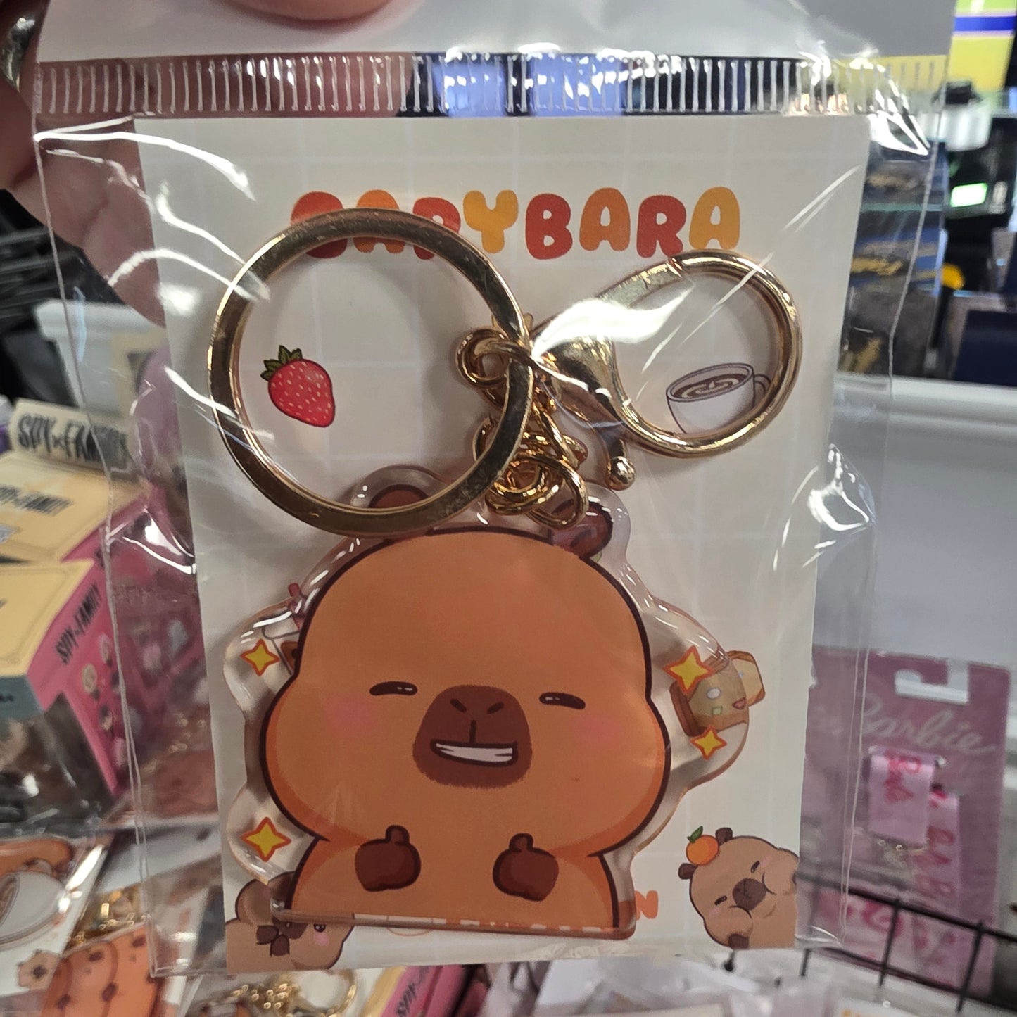 E Prize - Mystery Capybara KeyChain