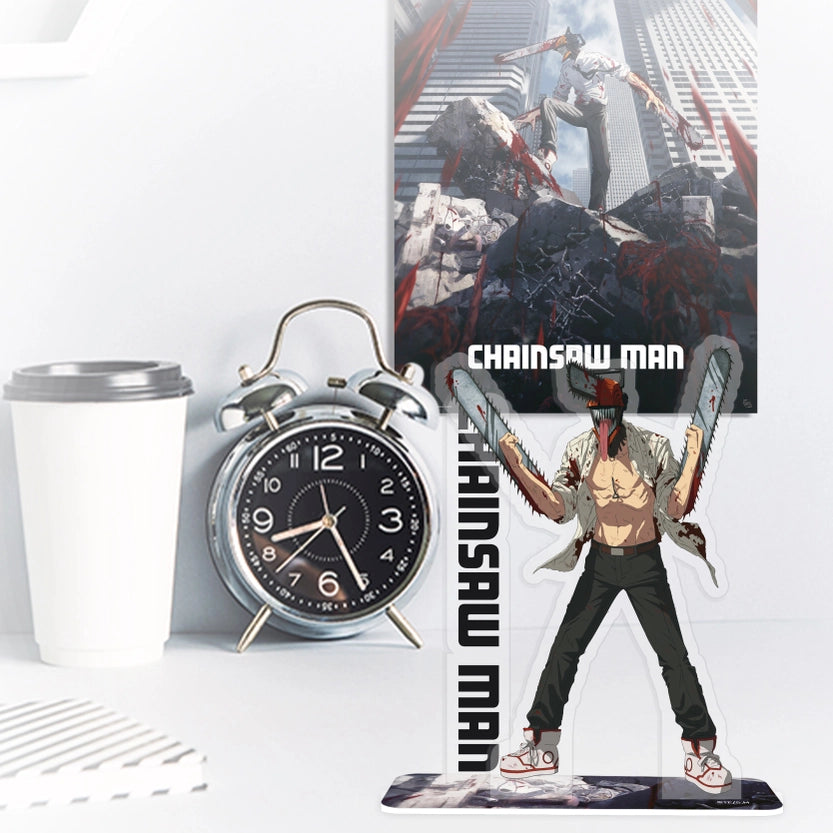 D Prize - Chainsaw Man - 4" Acryl® Acrylic Stand Model Figure