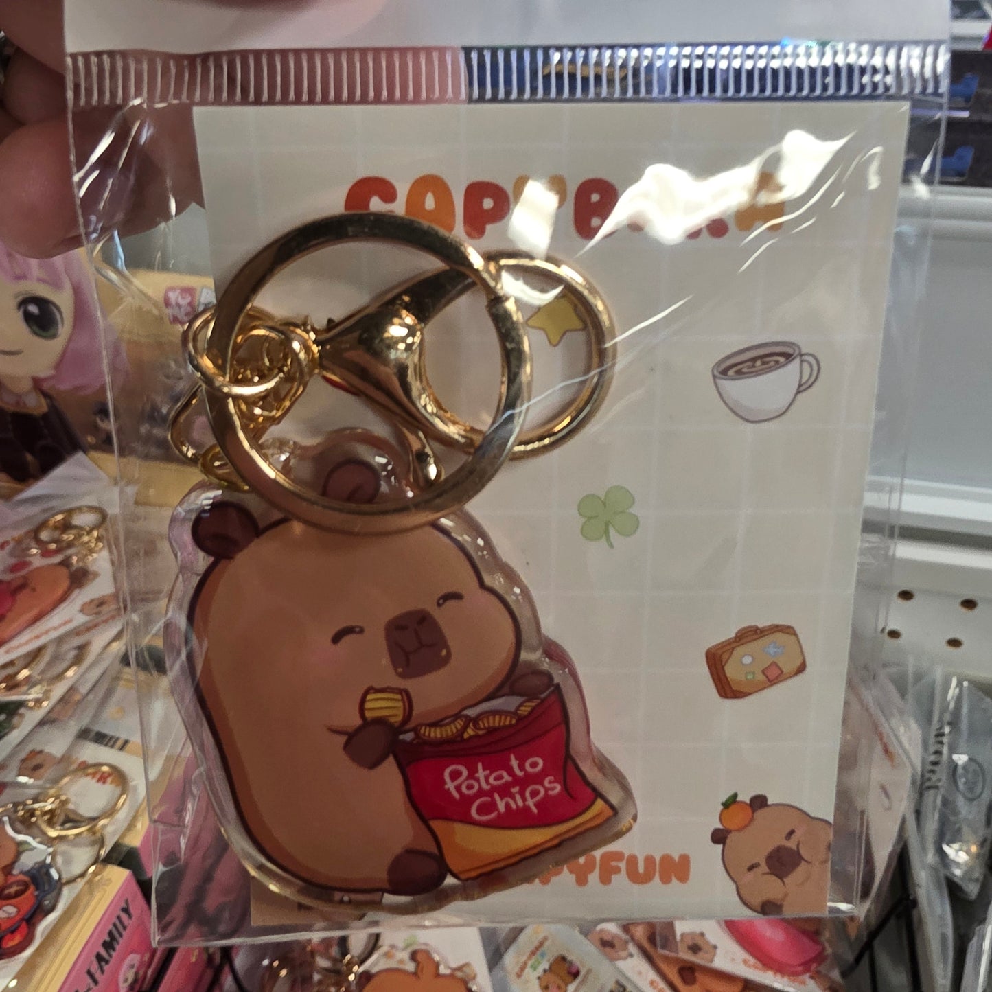 E Prize - Mystery Capybara KeyChain