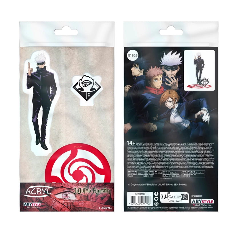 D Prize - Jujutsu Kaisen - Gojo 4" Acryl® Acrylic Stand Model Figure