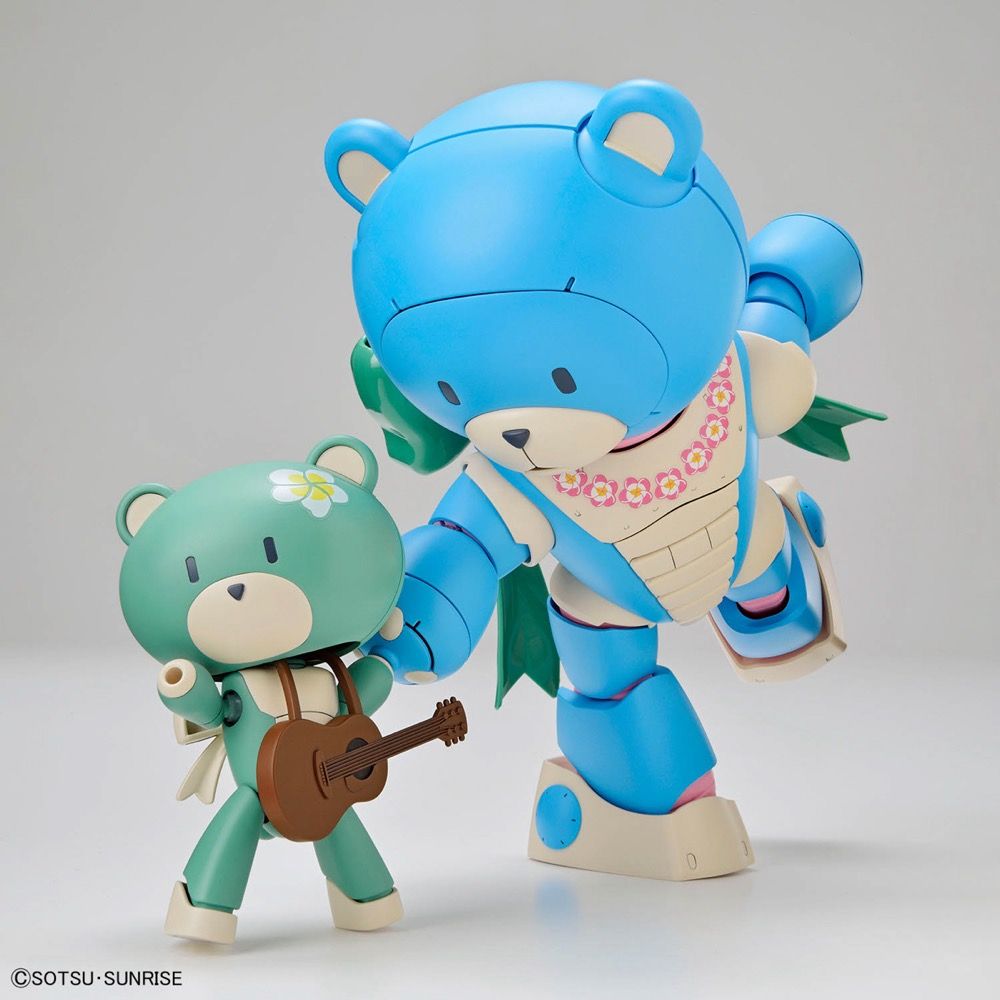 HGGBM 009 Beargguy Ohana & AloHaro Set 1/144 Scale Model Kit