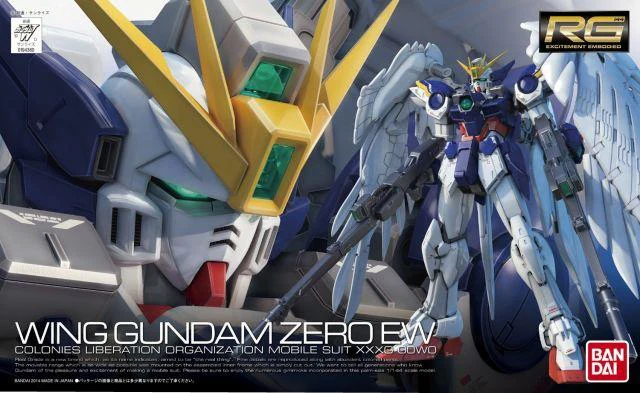 Gundam Wing: Endless Waltz RG Wing Gundam Zero (EW) 1/144 Scale Model Kit