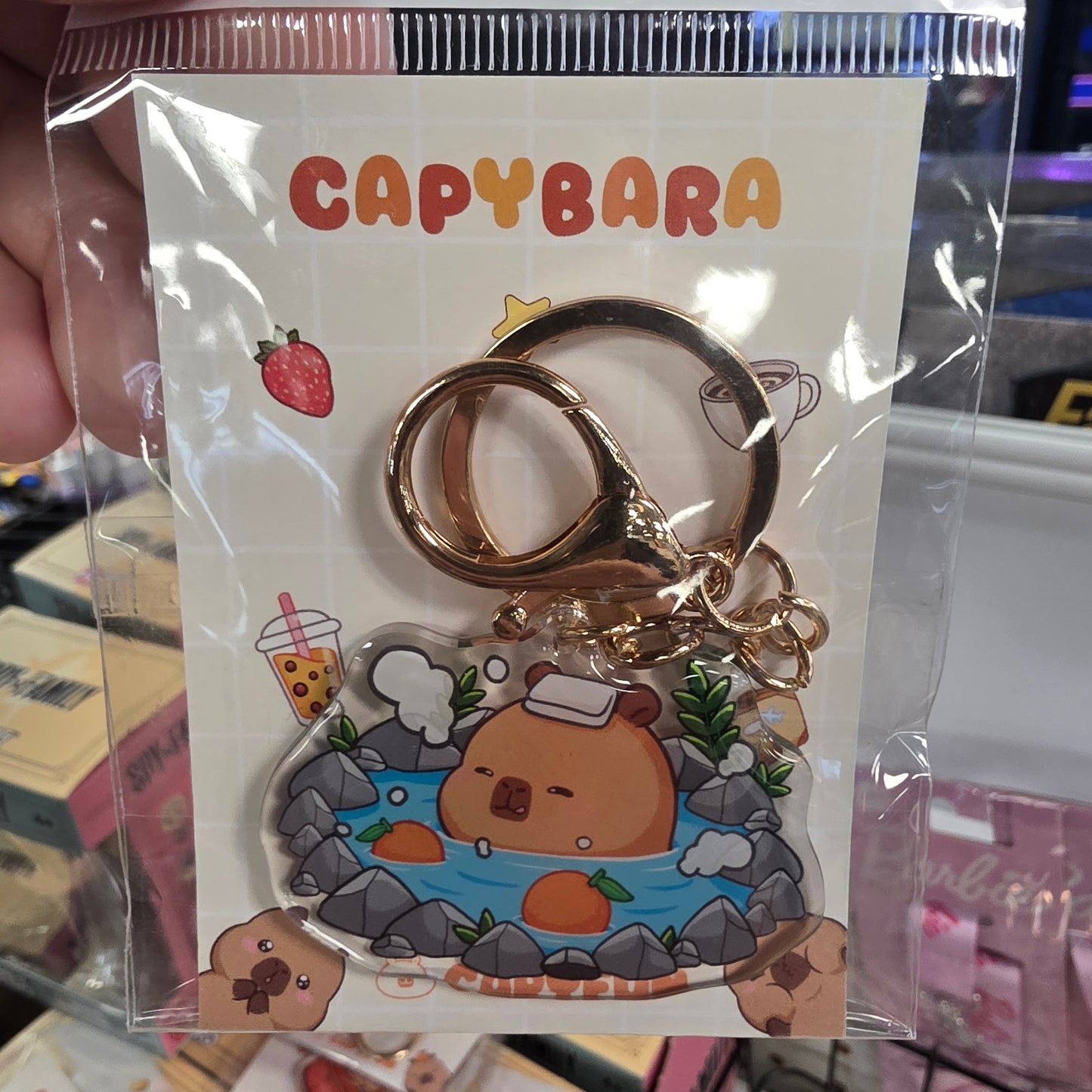 E Prize - Mystery Capybara KeyChain