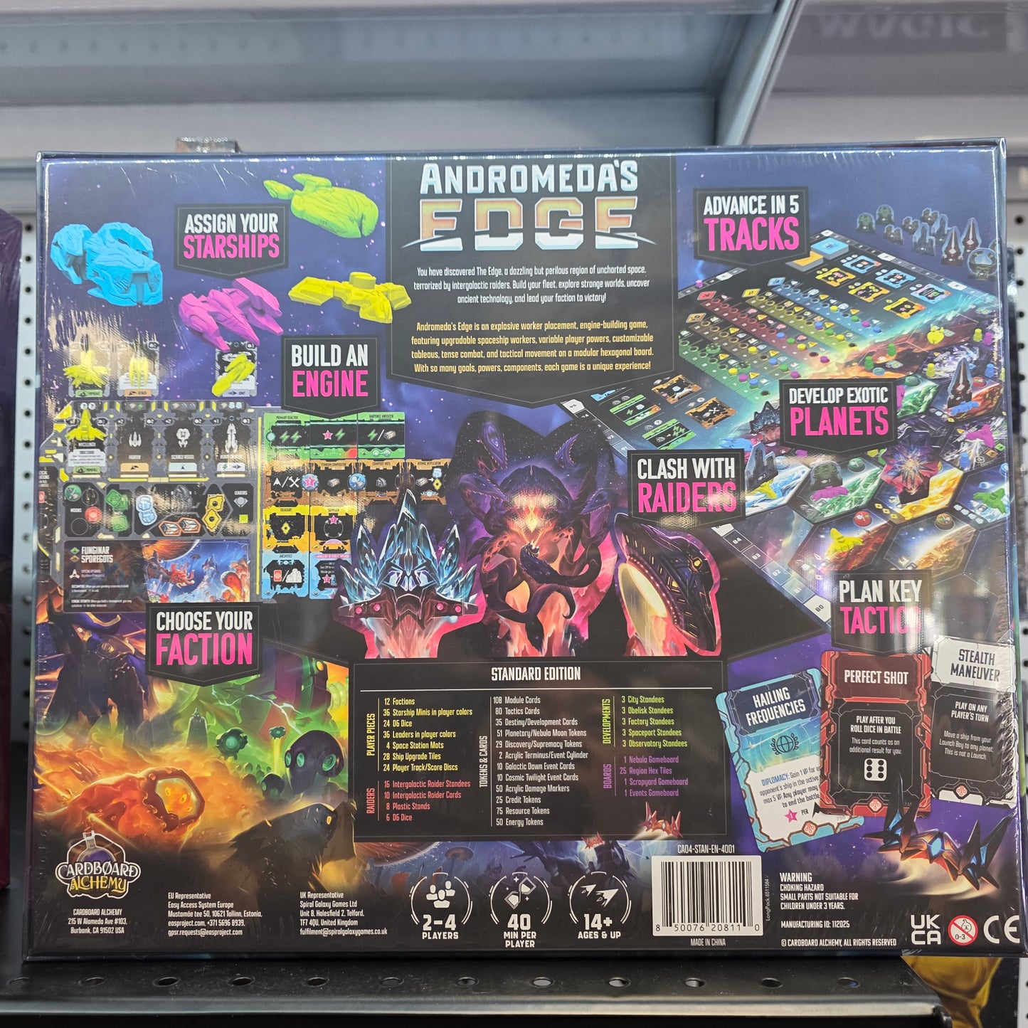A Prize - Lucky Duck Games Andromeda's Edge | 2-4 Players, Ages 14+ | Gameplay 80-160 Minutes