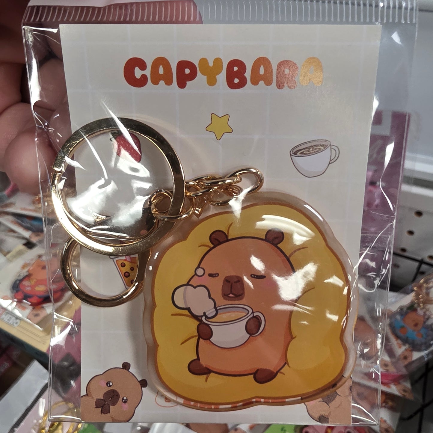 E Prize - Mystery Capybara KeyChain