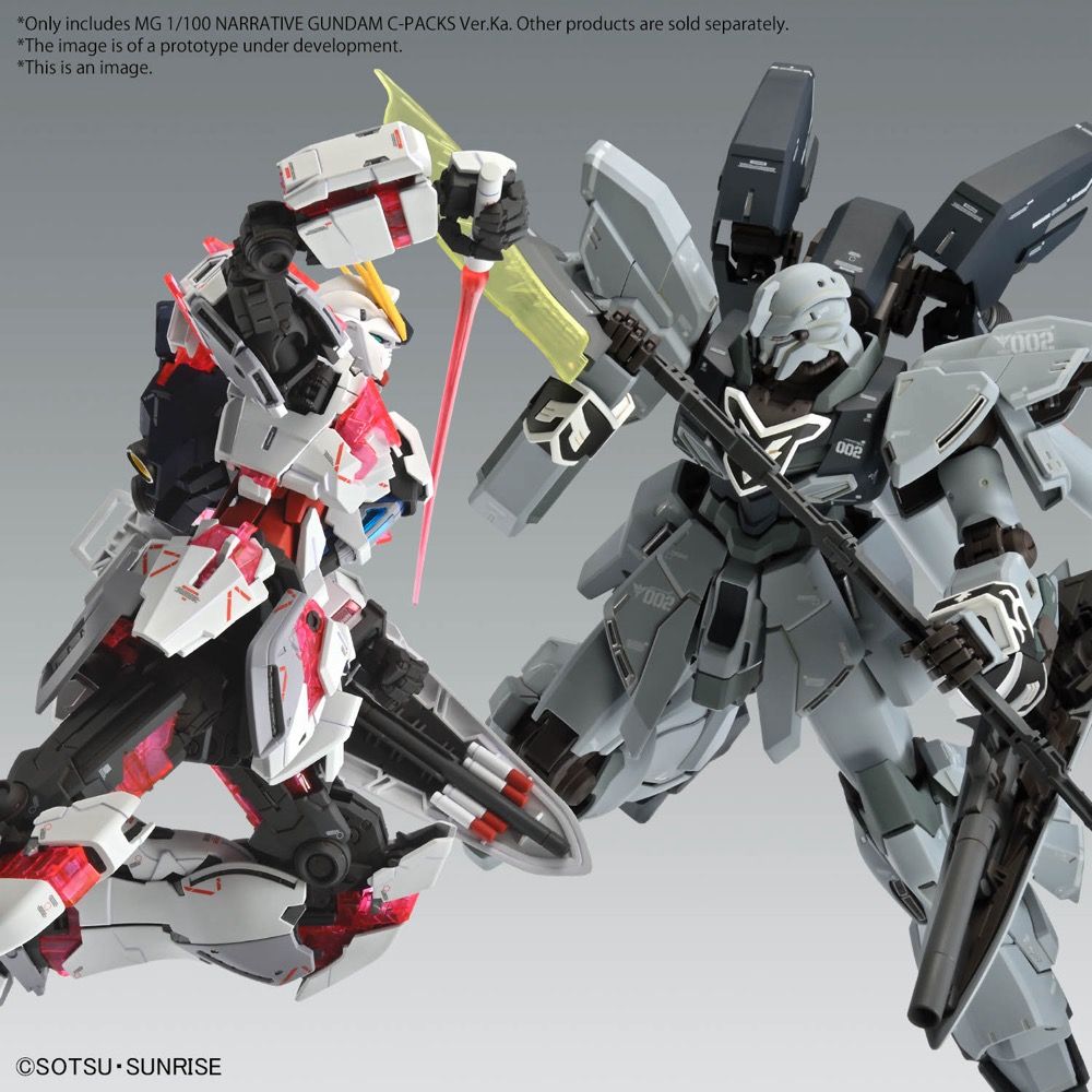 MG 1/100 RX-9/C Narrative Gundam C-Packs (Ver. Ka)