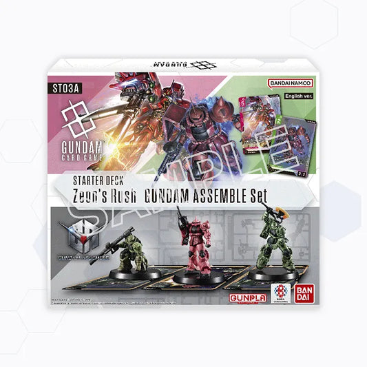 Gundam Assemble Starter Set - Starter Deck 03: Zeon's Rush (ST03A)