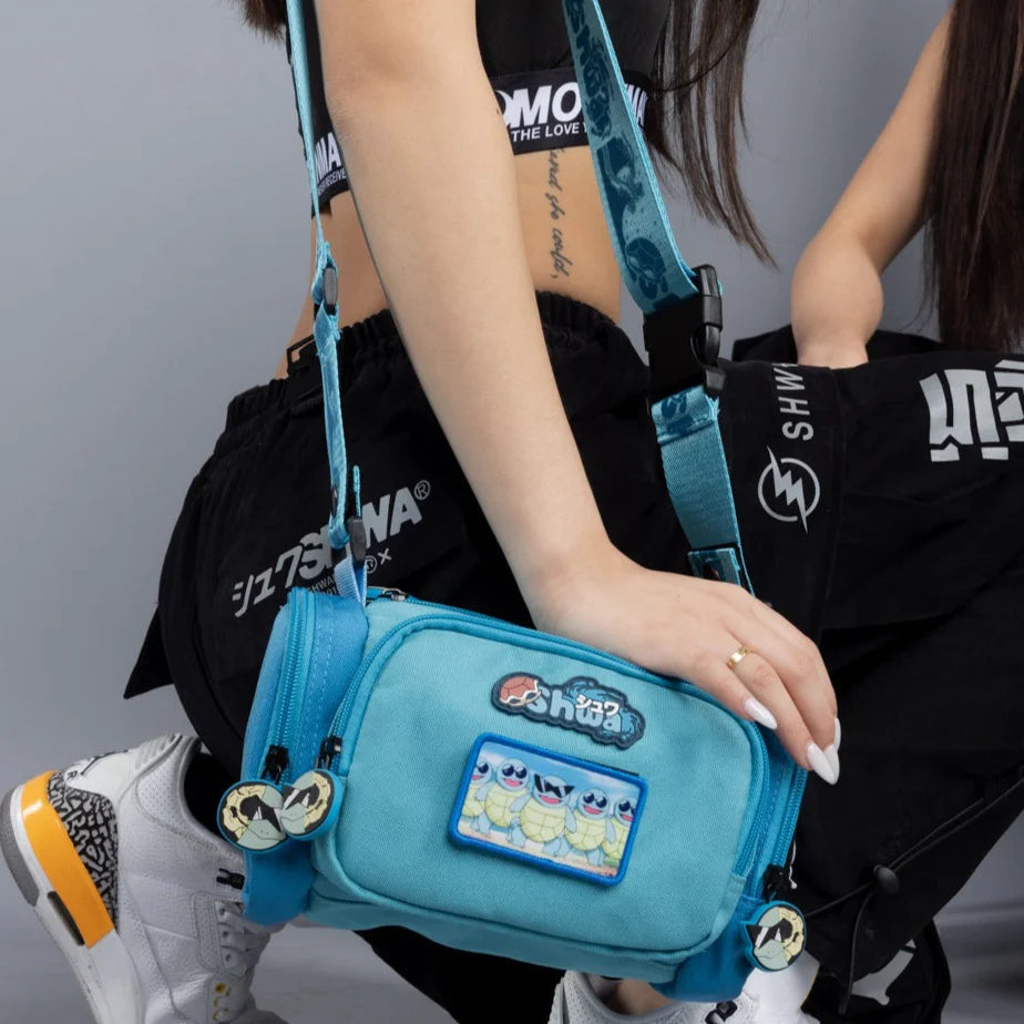 SHWA - Squirtle Micro Duffle with Strap(Pre-Order)